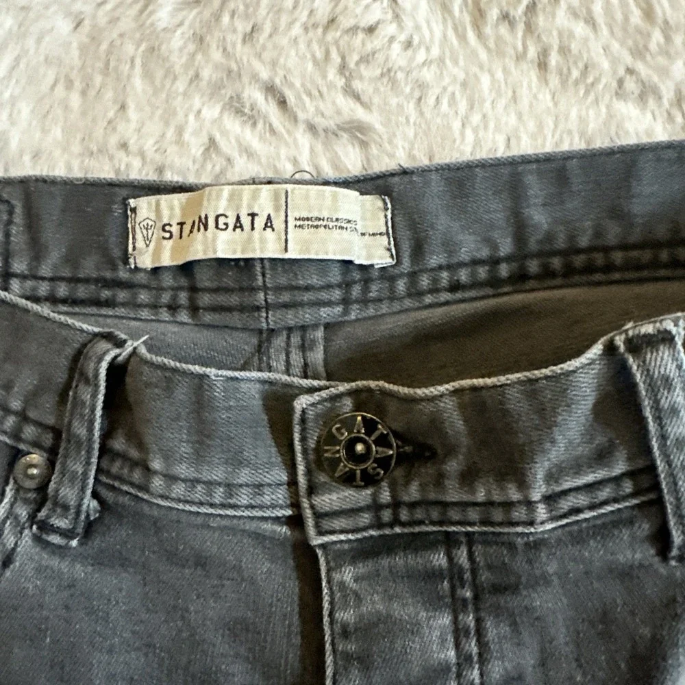 STANGATA Mens‎ Jeans 36/32 Gray Modern Clásics